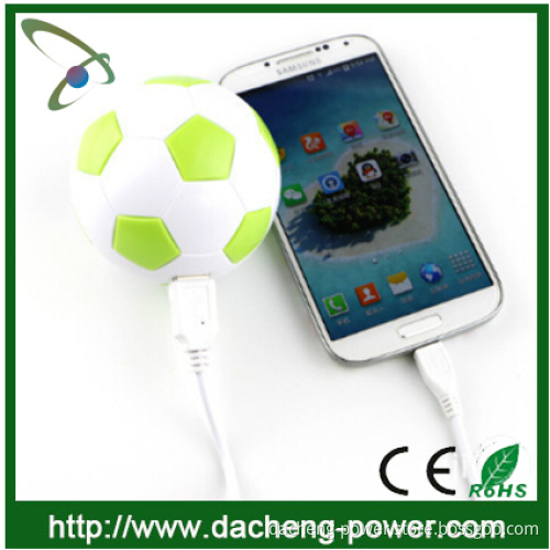 2014 hotly portable power bank 2200mAH with football design